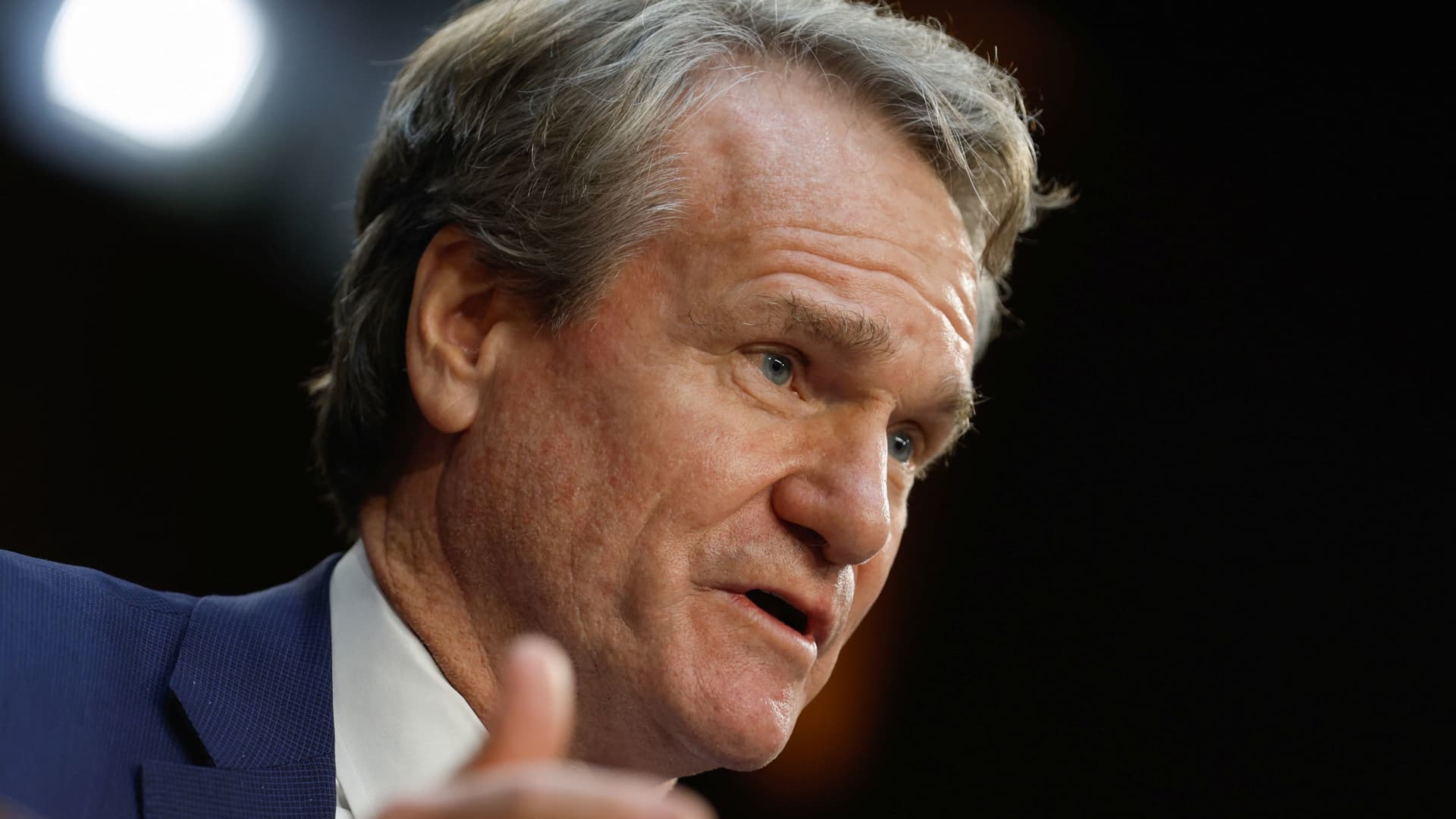 "Bank of America CEO: U.S. Consumers and Businesses Curb Spending"