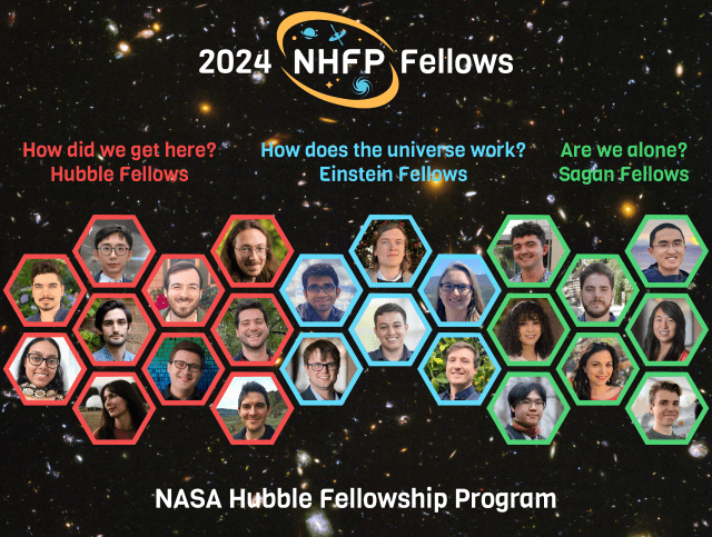 "NASA Announces 2024 Astrophysics Postdoctoral Fellowships Recipients"