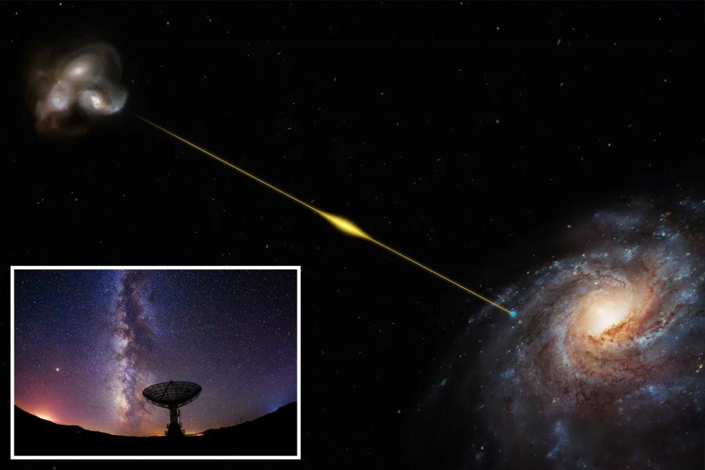 Astronomers Uncover Ancient 8 Billion-Year-Old Radio Signal