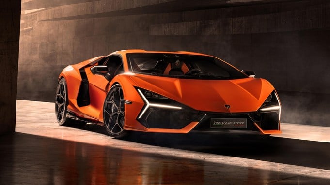 Featured image for Lamborghini's Revuelto: The Hybrid Supercar Successor to Aventador.