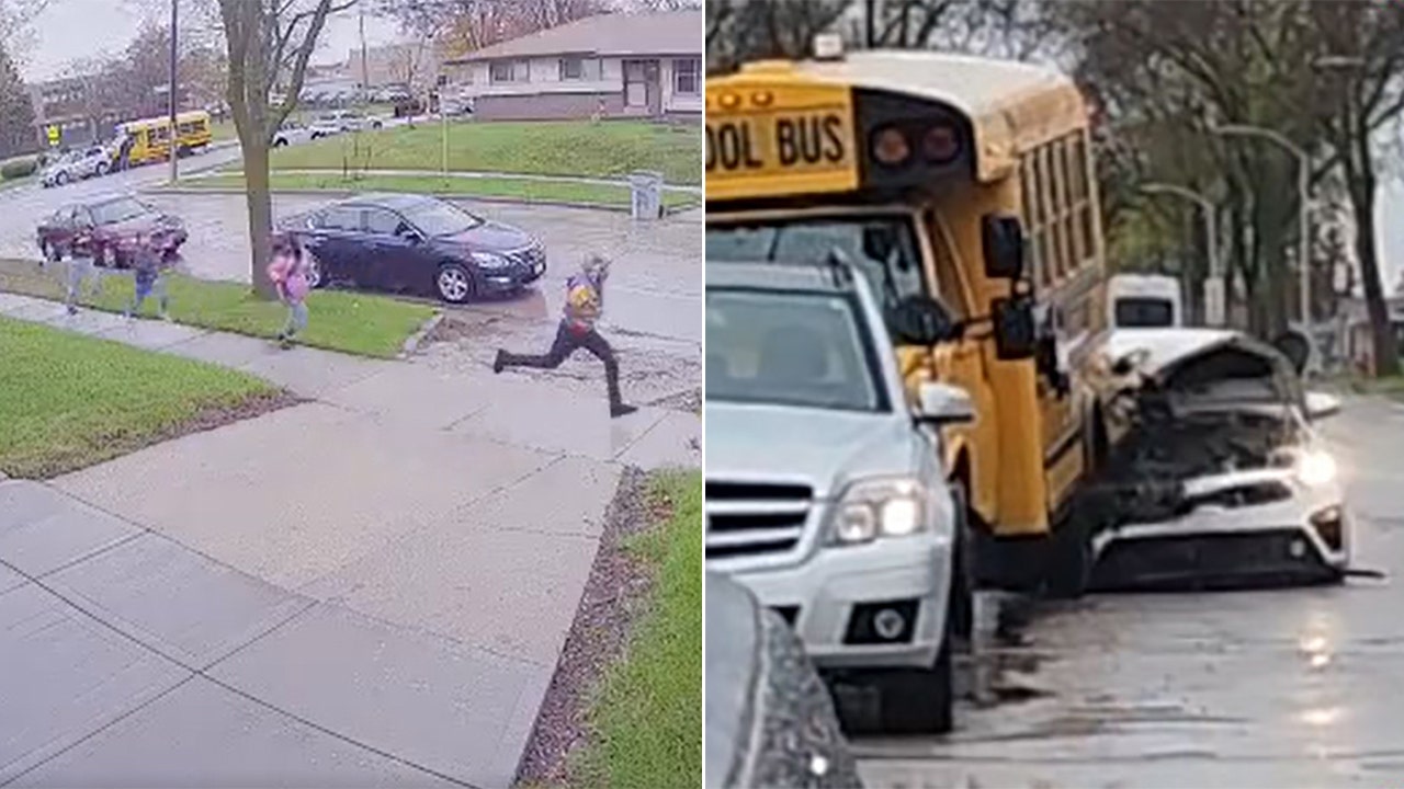 Multiple crashes in Milwaukee involving school buses and cars leave several injured.