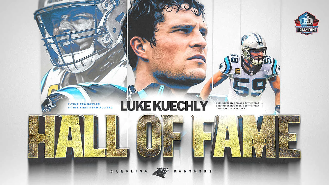 Luke Kuechly Earns Hall of Fame Induction in Class of 2026