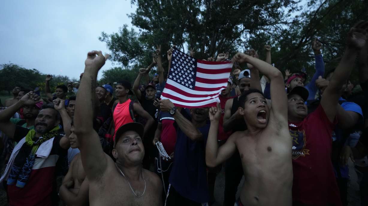 US-Mexico border experiences calm as new migration rules come into effect.