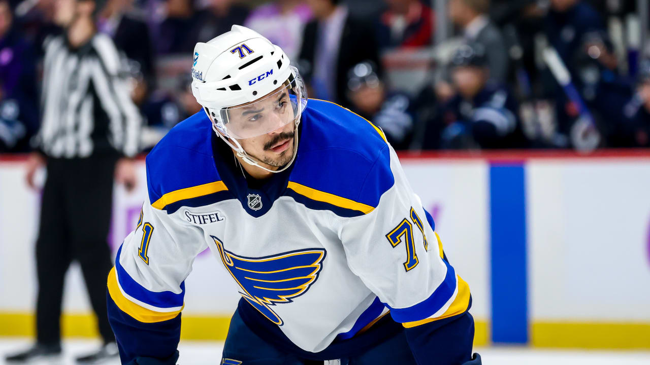 Featured image for Sharks Halt Skid with 4-3 Win Over Blues in Thrilling Matchup