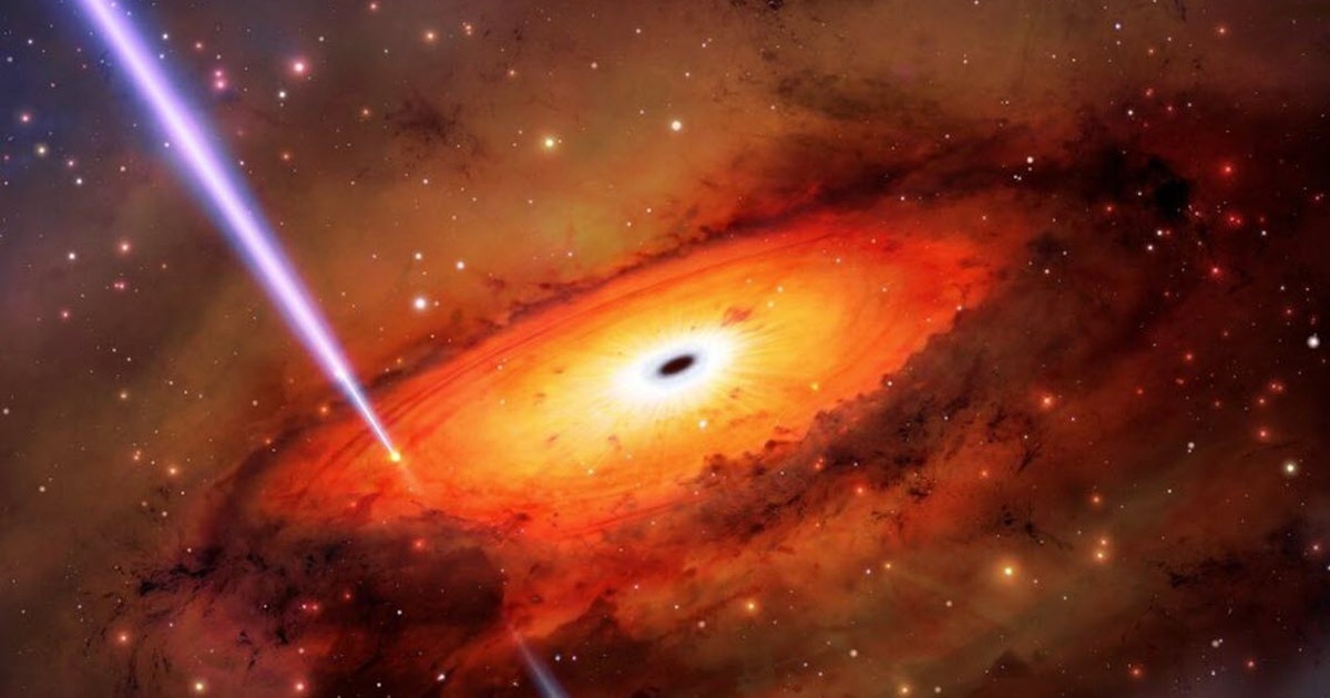 Featured image for Cosmic Clash: Supermassive Black Hole Sparks Largest Explosion Ever Recorded