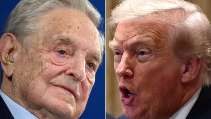 Featured image for Trump Calls for Charges Against George Soros Over Protests