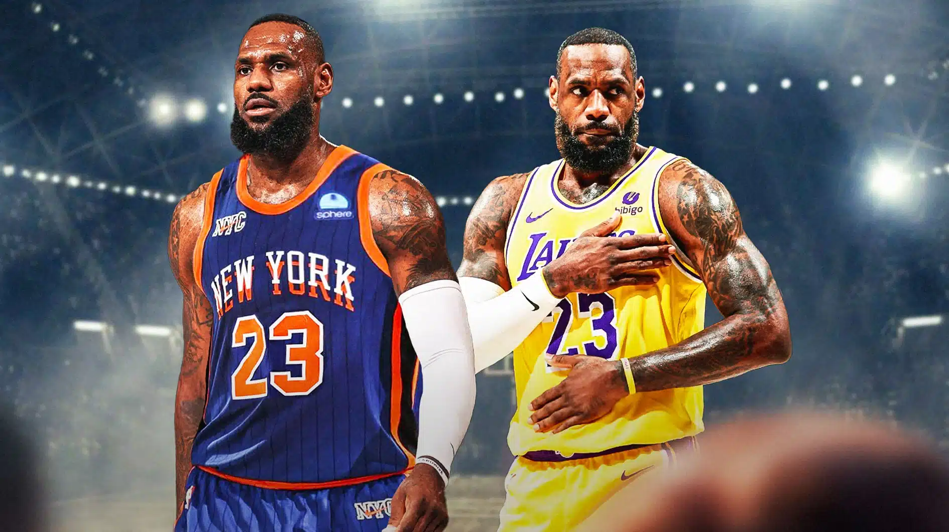 "LeBron James' Pregame Outfit and Player Option Fuel Knicks Trade Buzz"