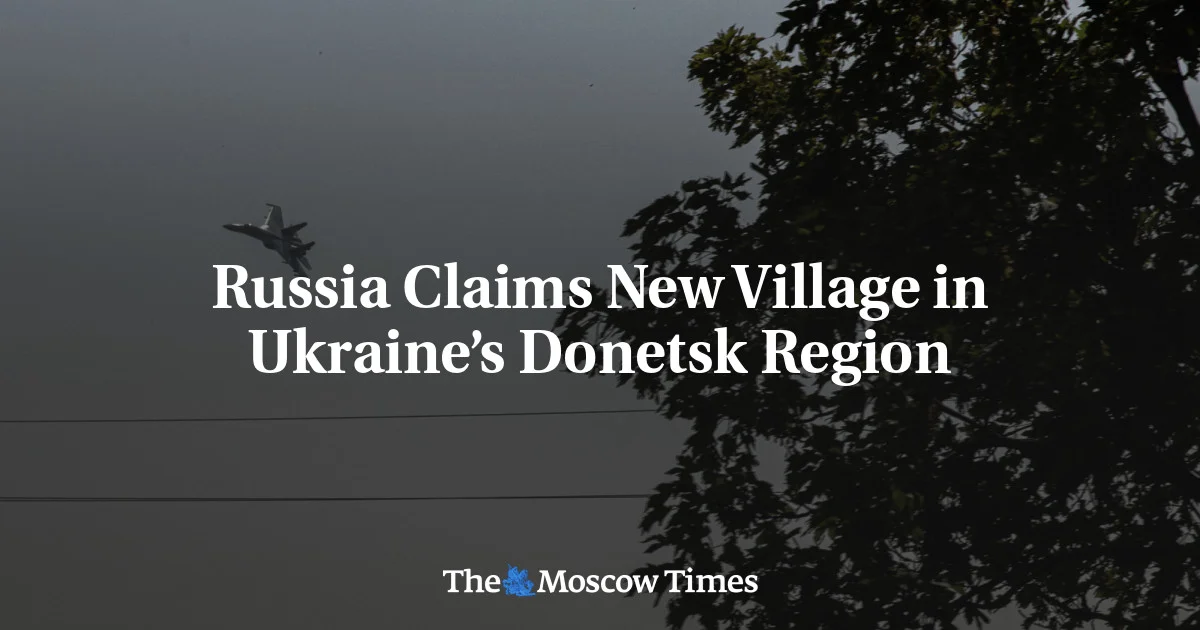 Russia Advances in Ukraine's Donetsk and Dnipropetrovsk Regions