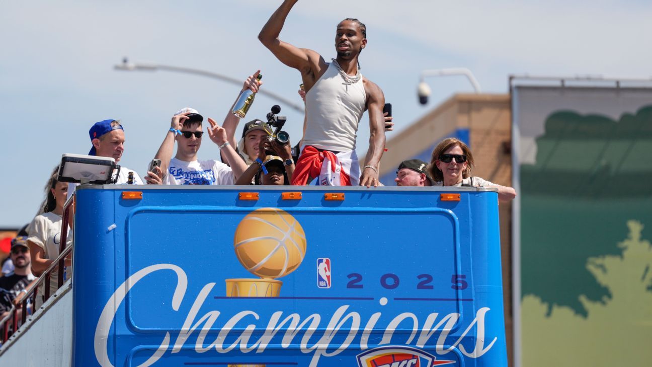 Featured image for OKC Celebrates NBA Championship with Fans and Parade