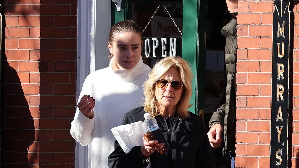 "Biden's Nantucket Visit: Shopping, Protests, and Controversy"