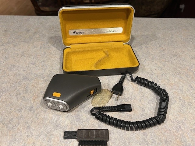 Featured image for "Nostalgic Grooming: A Look Back at Dad's Norelco Speedshaver from 1969"