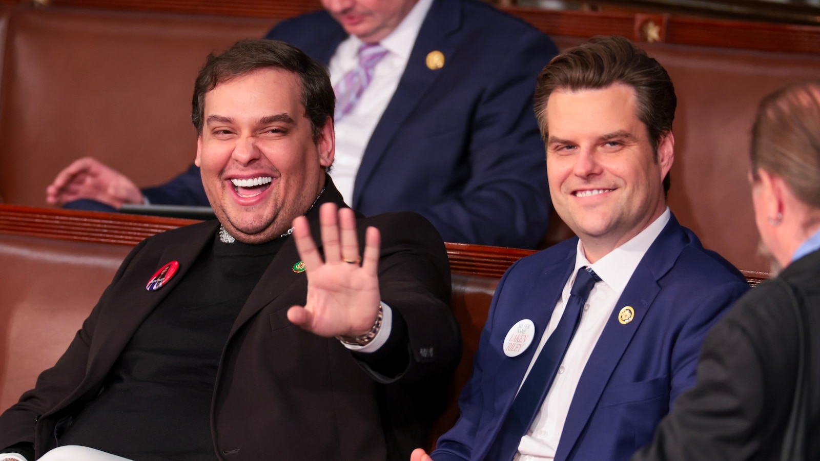 "Expelled GOP Rep. George Santos Returns to Capitol Hill, Announces Congressional Run"