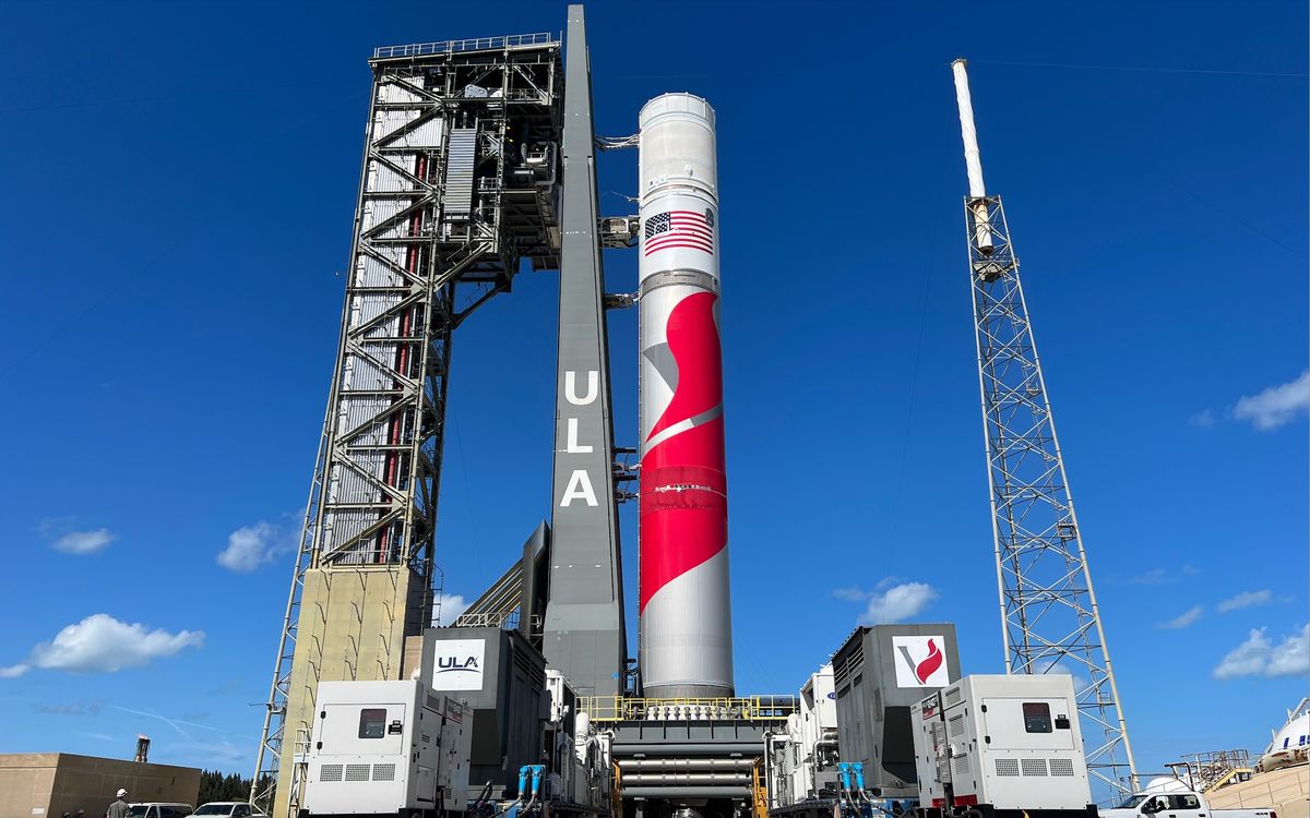 Fireball during testing delays ULA's Vulcan rocket launch debut.