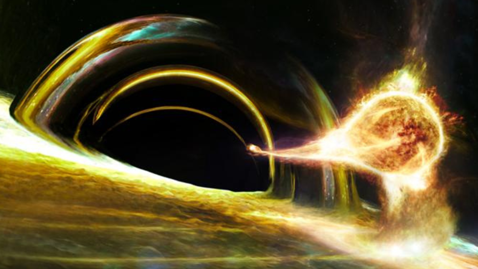 Featured image for Star Survives Black Hole Encounter and Returns