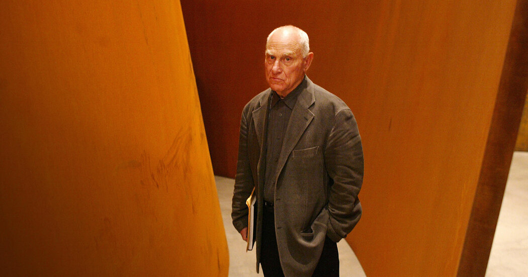 Featured image for "Renowned Sculptor Richard Serra Passes Away at 85"