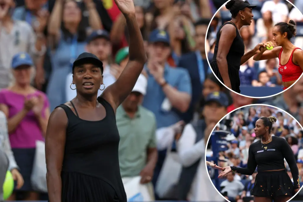 Featured image for Venus Williams and Leylah Fernandez's US Open doubles journey concludes in quarterfinals