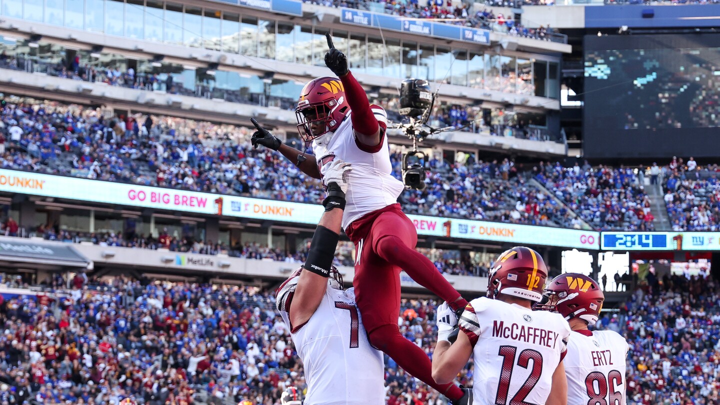 Commanders Triumph Over Giants with Jayden Daniels Leading the Charge