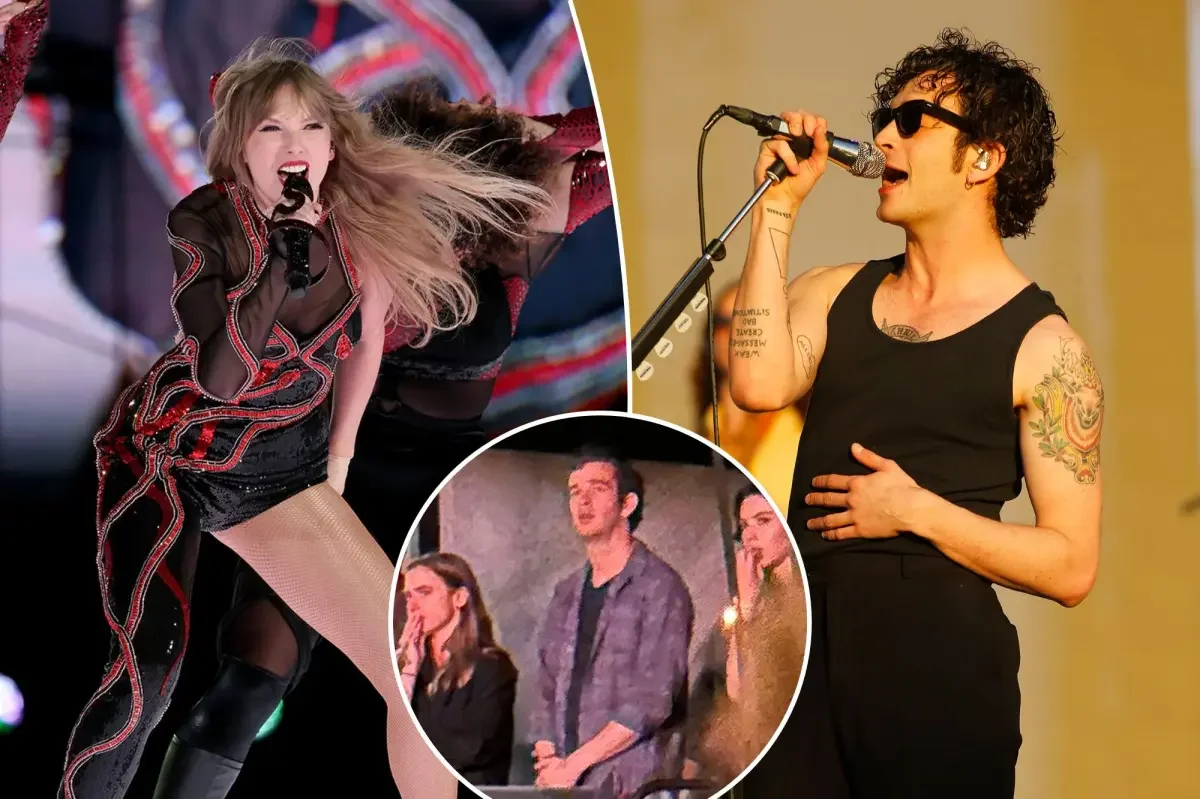 Matty Healy Seen at Taylor Swift's Nashville Concert Amid Dating Speculation