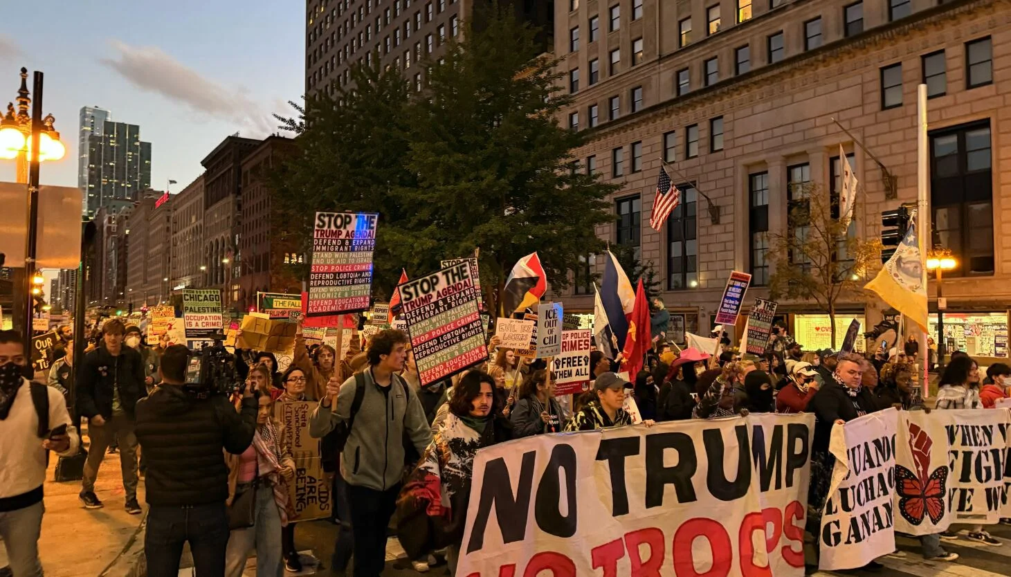 Tensions Rise as National Guard Deploys in Chicago Amid Protests and Legal Battles