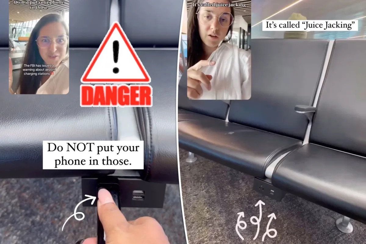 Featured image for "Airport Charging Ports: A Scary Risk for Travelers"