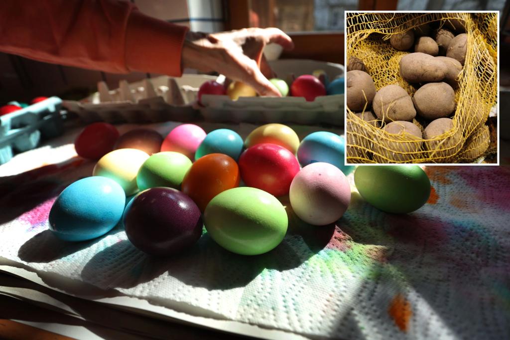 New Jerseyans Prefer Tradition of Easter Eggs Over Potatoes.