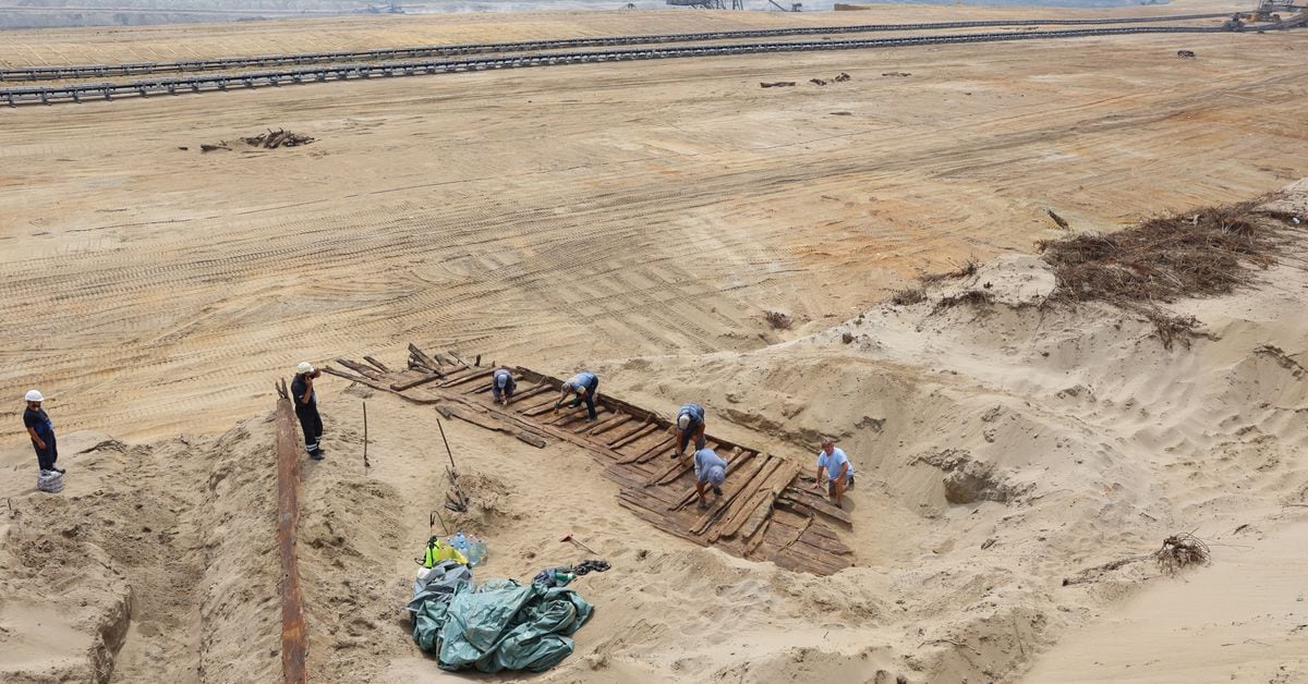 "Roman Ship Resurfaces in Serbian Coal Mine"