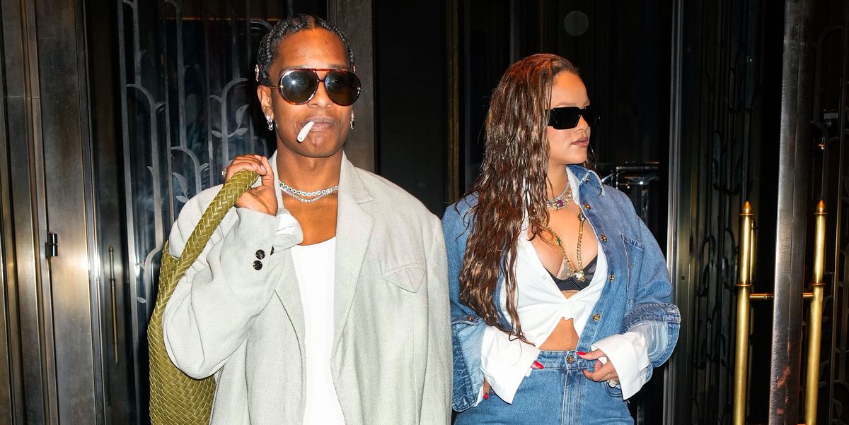 Rihanna and A$AP Rocky Step Out in NYC with Their Sons