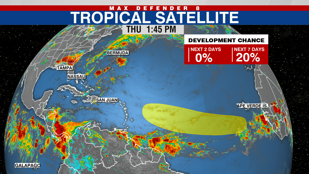 Tropical Wave from Africa Draws Attention of Hurricane Forecasters.