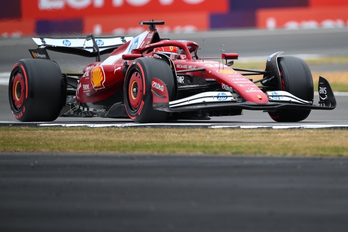 Featured image for Leclerc Leads Silverstone Practice as Ferrari Shows Strong Pace