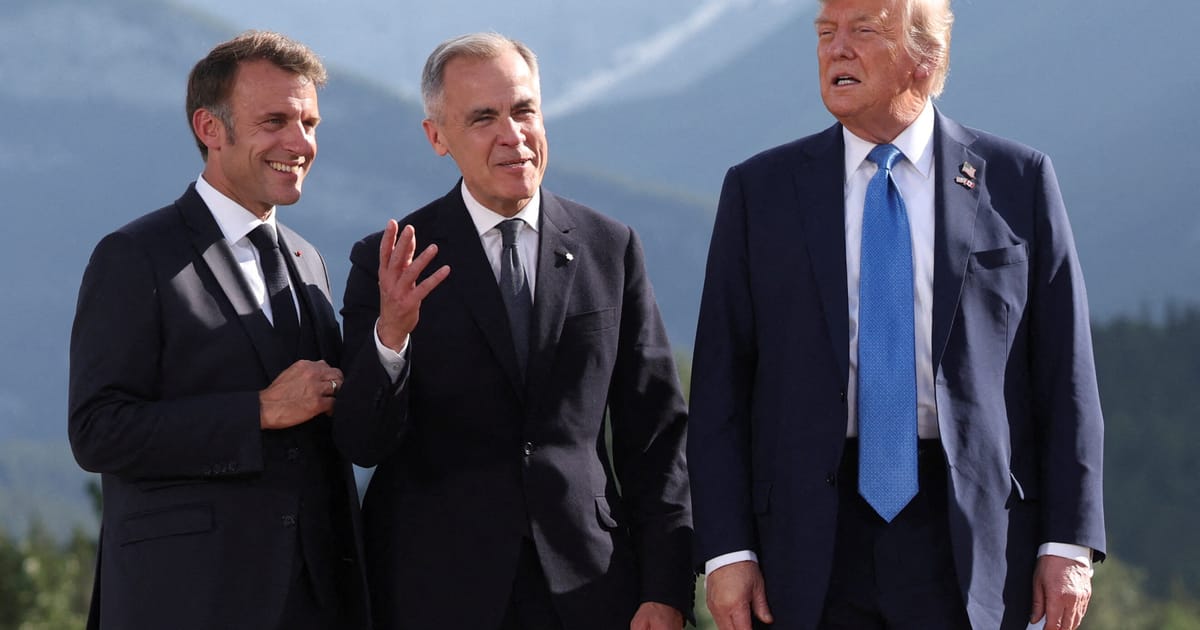 Featured image for Trump Criticizes Macron and Leaves G7 Early Amid Middle East Focus