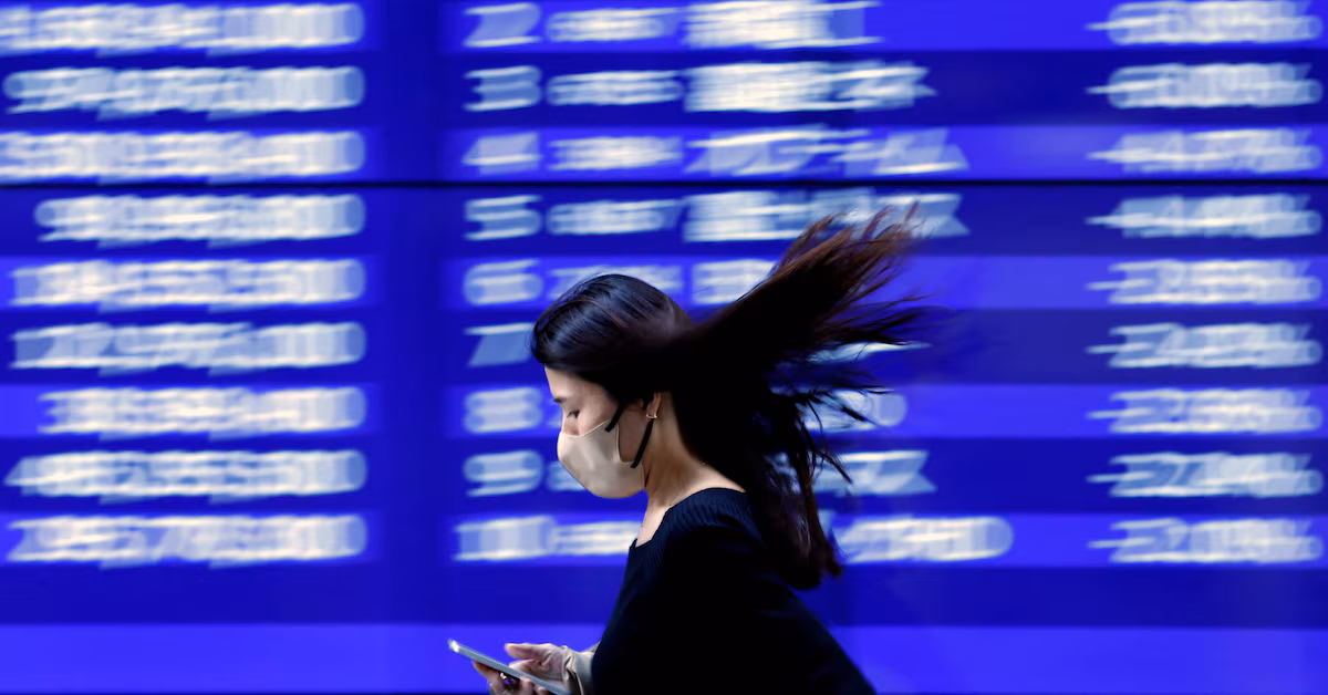 Investor anxiety rises ahead of US inflation report, global markets stumble.