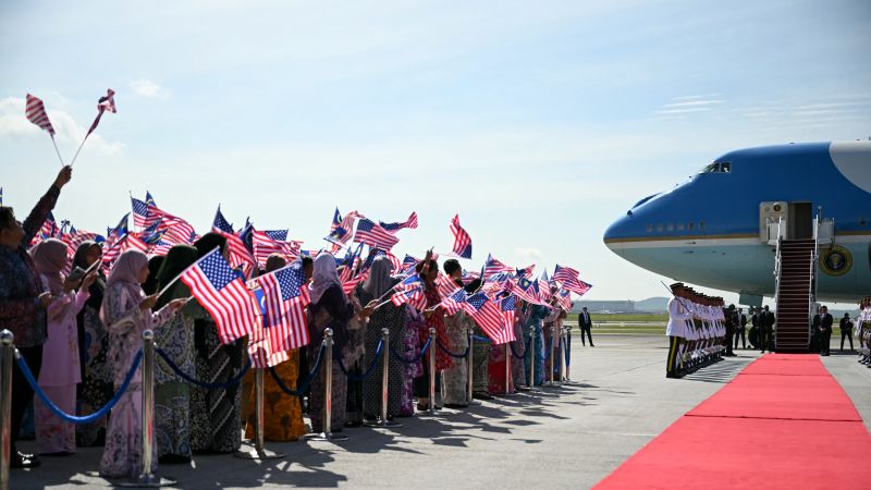 Trump kicks off Asia tour with lively Japan visit and ASEAN trade questions