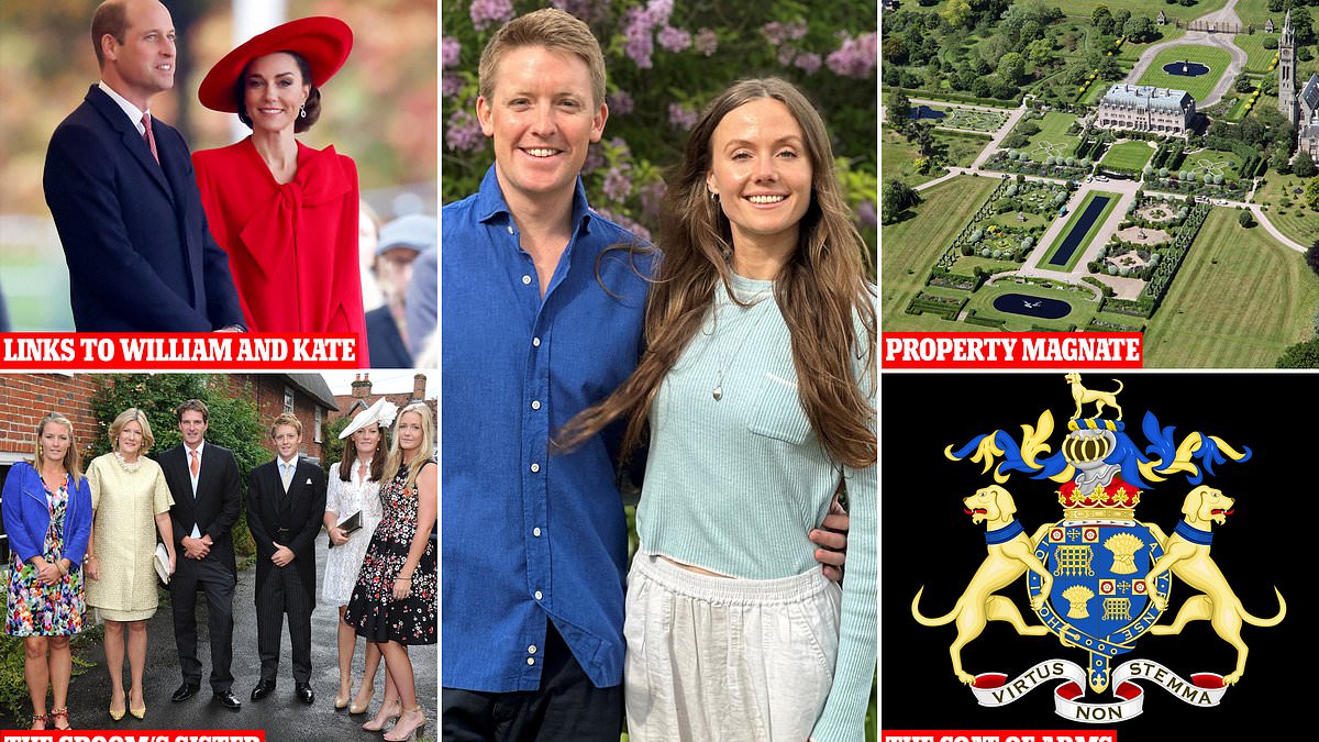 "The £9.8 Billion Duke's Lavish Wedding: High Society Attends, Sussexes Absent"