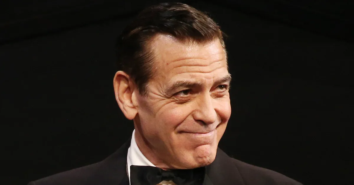 Featured image for George Clooney Jokes About His Hair Makeover and Midlife Crisis