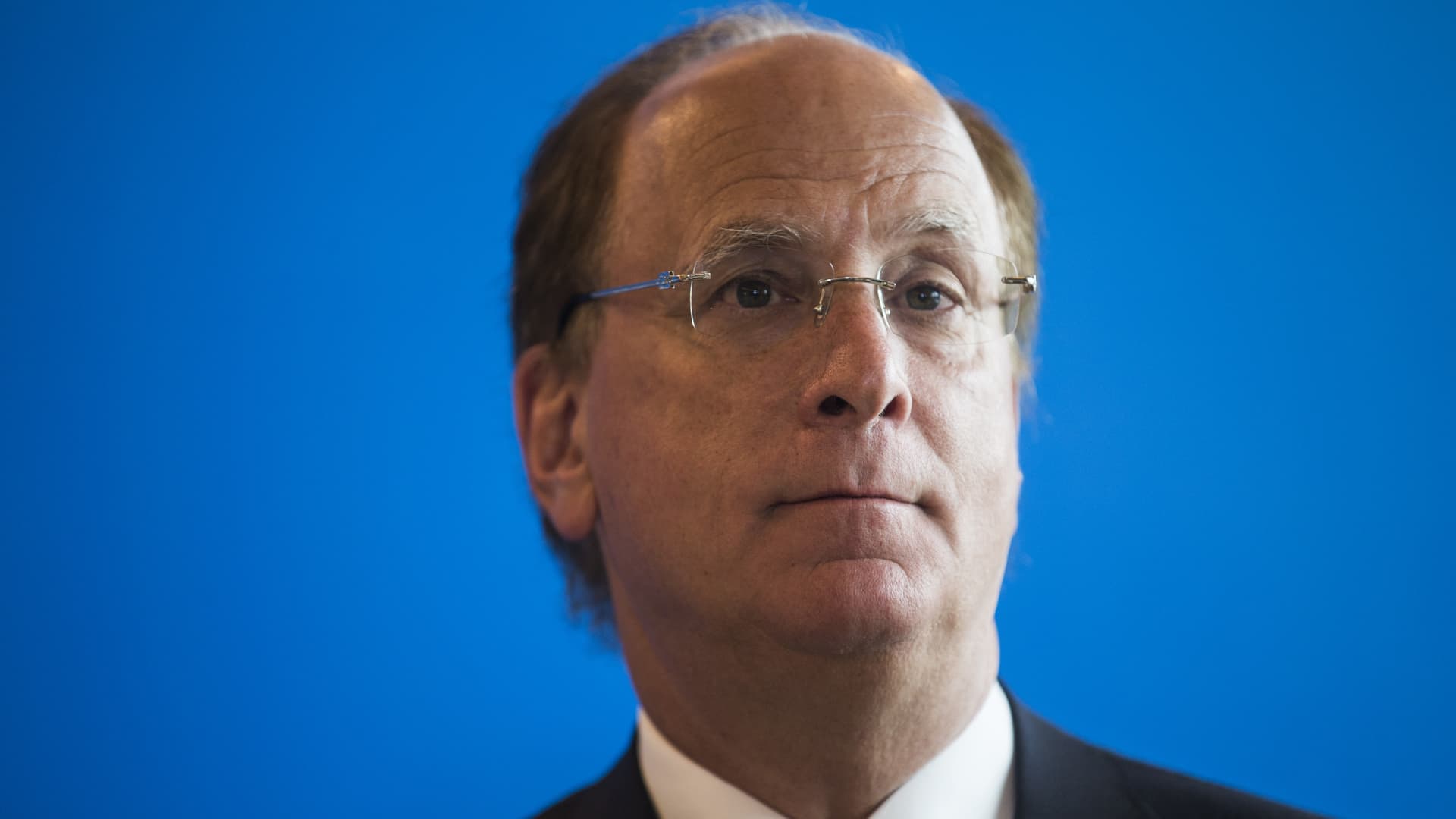BlackRock CEO Larry Fink on Environmental Responsibility and Financial Stability.