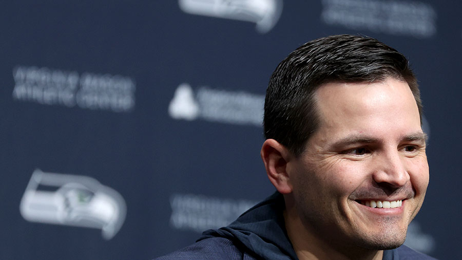 Featured image for "Former Georgia Coach Richt Reflects on Seahawks' Macdonald's Coaching Debut"