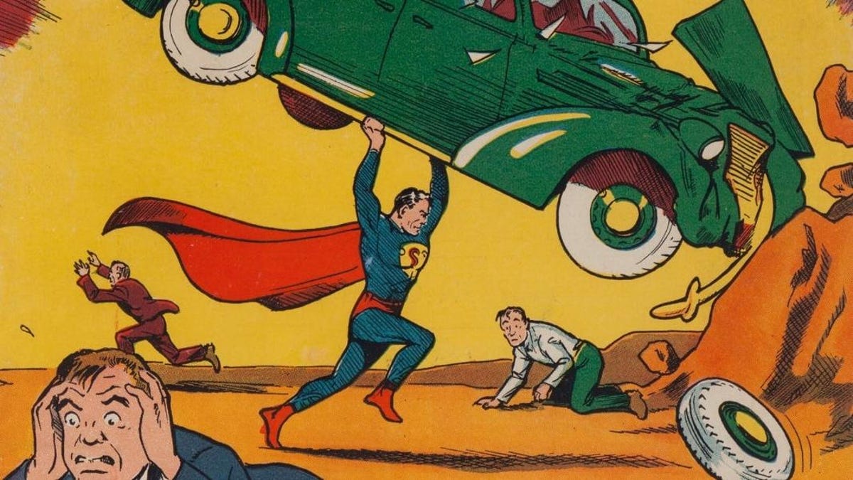 Featured image for "Superman's Debut Comic Sells for Record $6 Million"