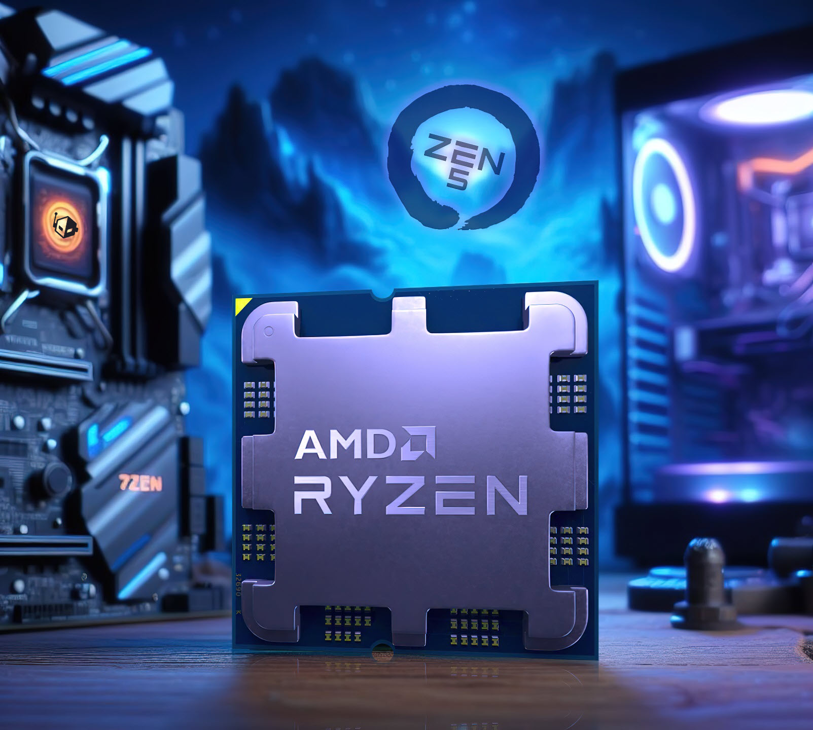 Featured image for "AMD Set to Launch Next-Gen Zen 5 "Granite Ridge" CPUs This Year"