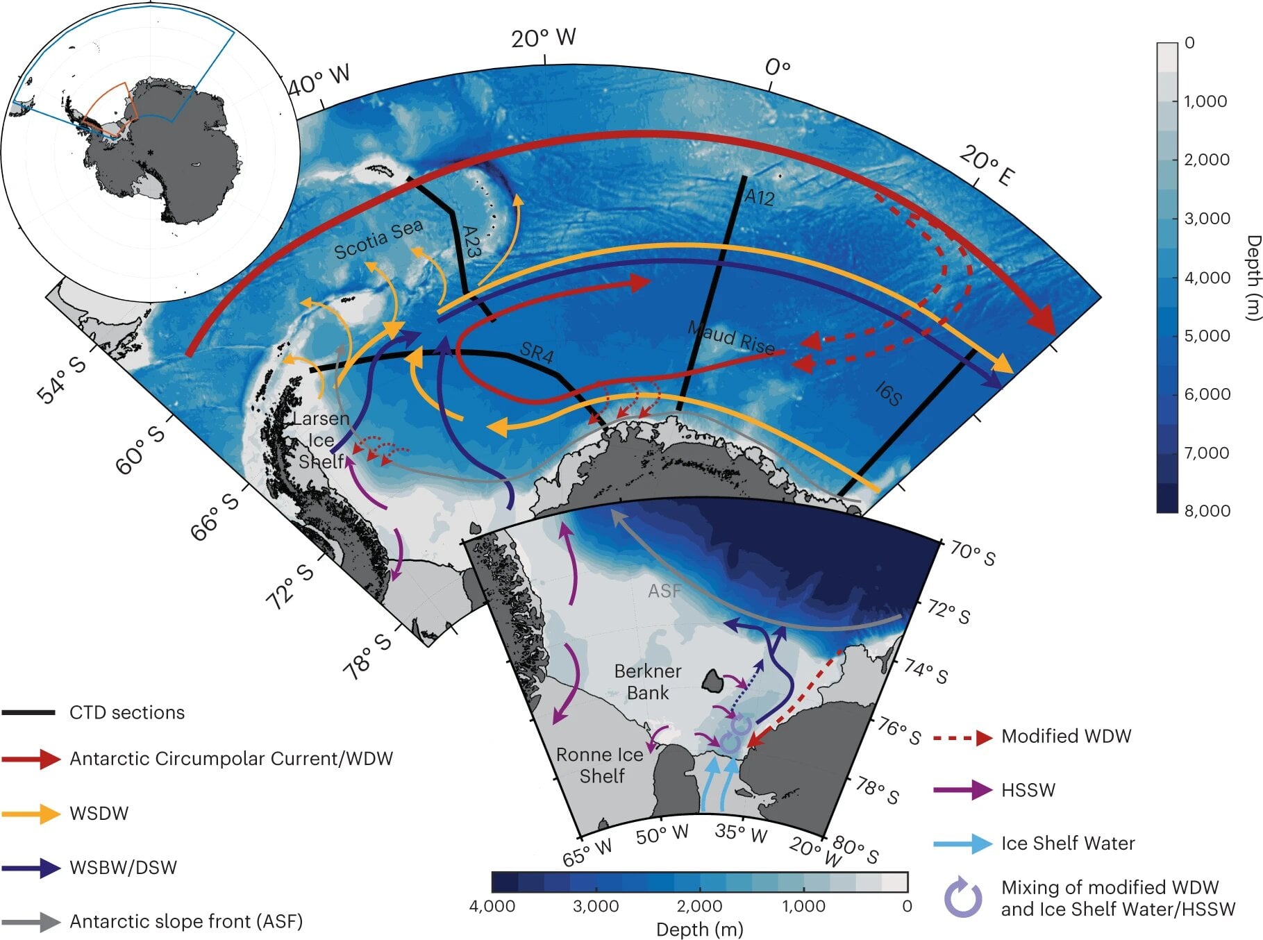 Featured image for Antarctic Deep Ocean Warming Poses Global Climate Threat.
