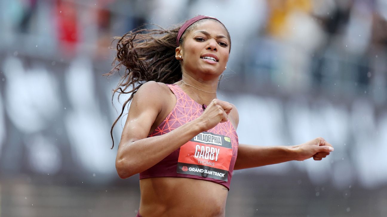 Featured image for Gabby Thomas Criticizes Heckler and Bets Following at Track Event