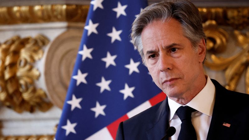 "Blinken's Plane Woes Continue: Forced to Drive to NATO Meeting Again"