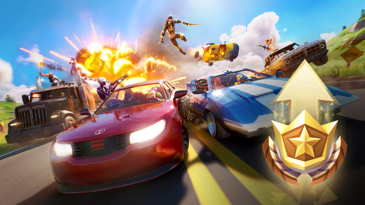 Fortnite's Racing Mode Gets Exclusive Battle Pass.