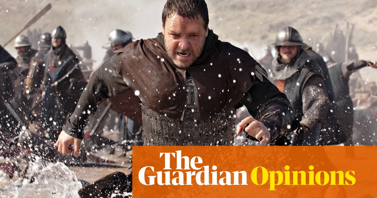 Featured image for "Russell Crowe's Unbelievable Sacrifice: Filming 'Robin Hood' with Two Broken Legs"