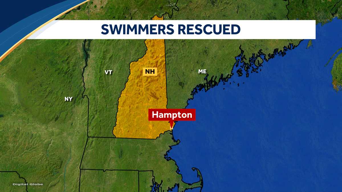 Featured image for Heroic Rescue: Firefighters and Off-Duty Lifeguards Save Swimmers from Rip Current at Hampton Beach
