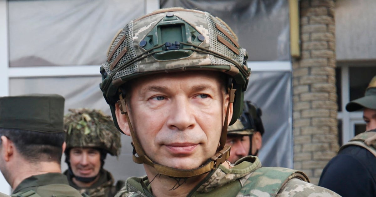 "Challenges Ahead: Ukraine's New General Syrskyi Takes Charge"