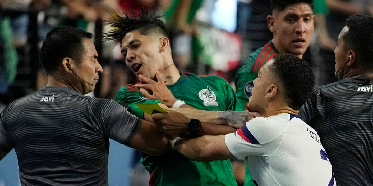 Homophobic Chants Cut Short US-Mexico Soccer Match.