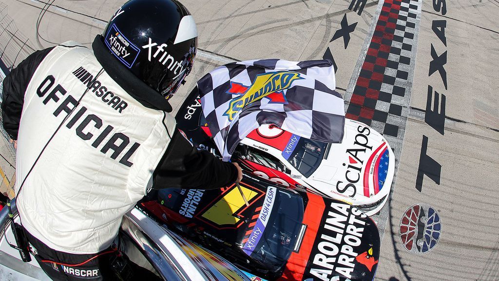 Featured image for "Sam Mayer's Spectacular .002-Second Victory in Texas Xfinity Race"