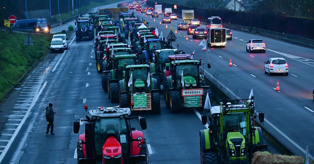 Featured image for "Unions Lift Road Blocks as French Farmers' Protests Continue"