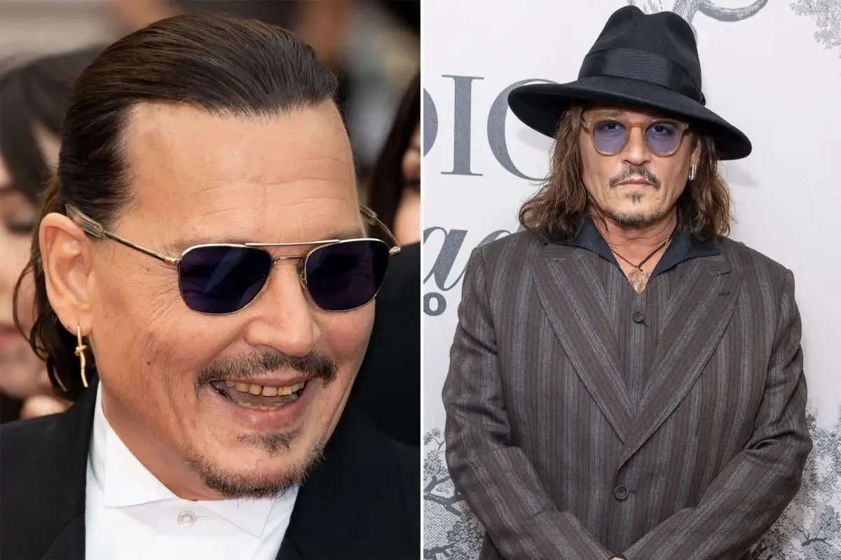 Johnny Depp's Cannes Red Carpet Makeover Raises Eyebrows.