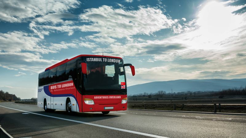 56-day bus journey to cross Europe sets world record.